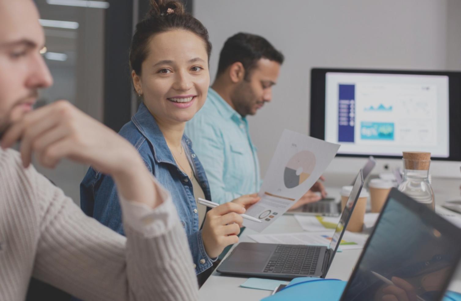 Workshop-Situation mit individueller Budgetberatung